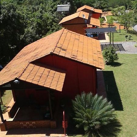 Chales Recanto Das Seriemas São Roque de Minas Kültér fotó